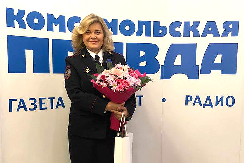 Старший лейтенант полиции из Архангельска Оксана Марьяндышева. Фото: Александр БОЙКО