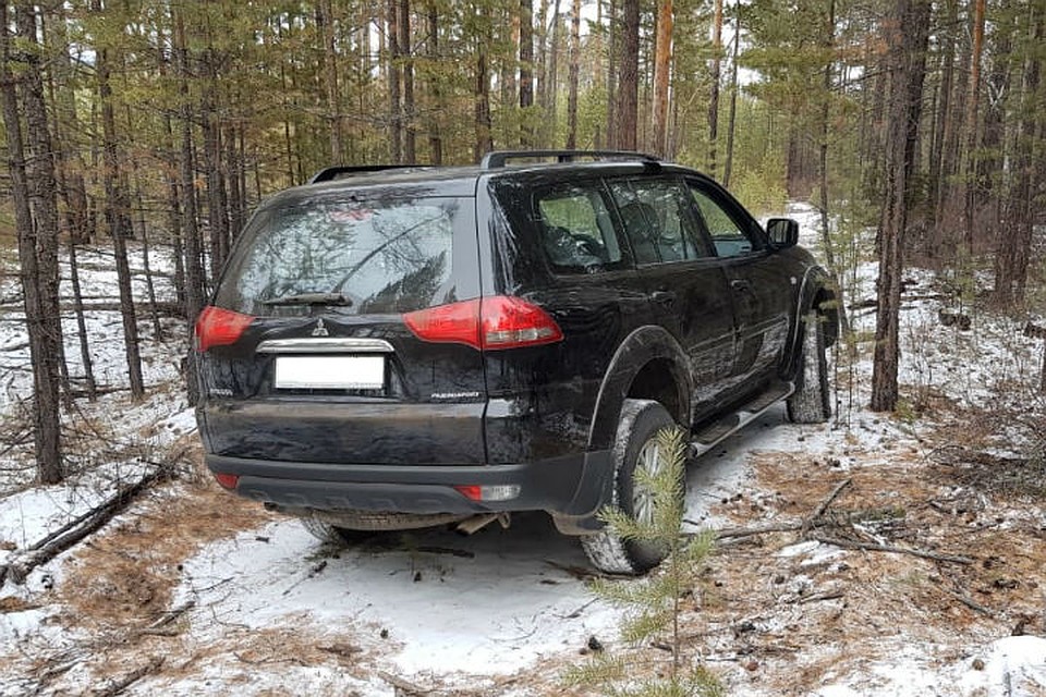 В этом внедорожнике парень похитил жену убитого пенсионера. Фото: СУ СК России по Бурятии.