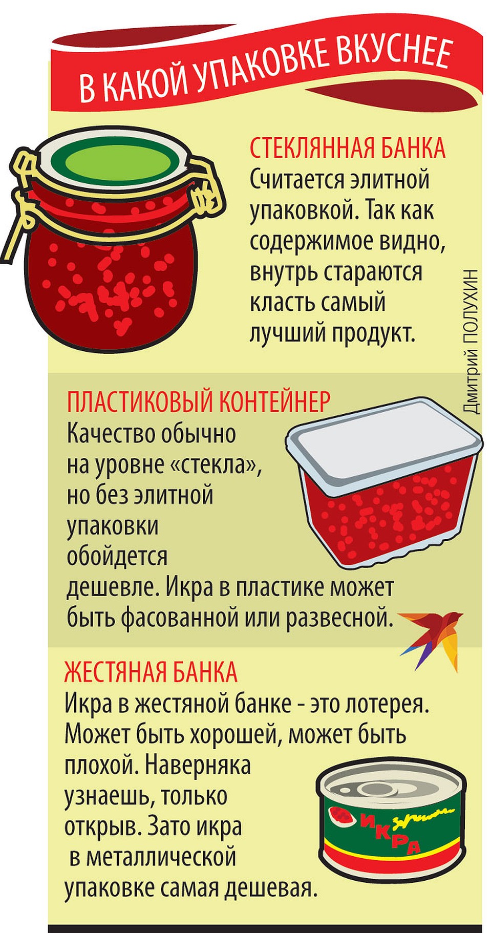 В какой упаковке вкуснее
