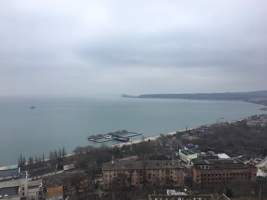 Керчь заволокло туманом Фото: Александра ЯСЕЛЬСКАЯ
