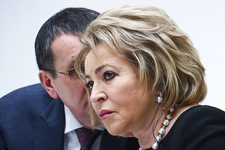Валентина Матвиенко пояснила журналистам, «Арашуков имел право выступить и дать пояснения, я ему это предложила, но он отказался». Фото: Валерий Шарифулин/ТАСС