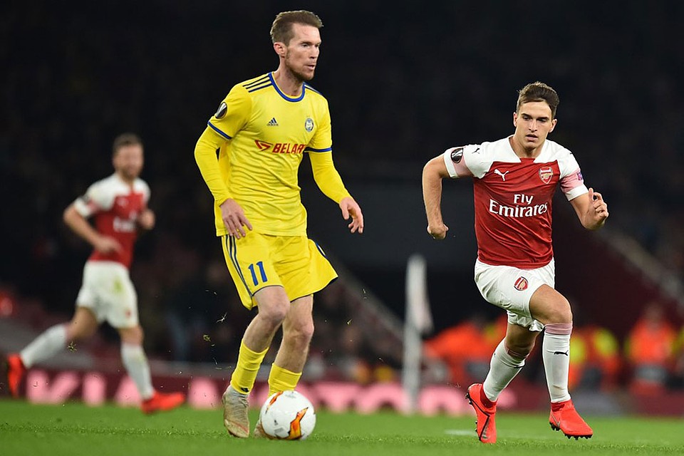 Александр Глеб снова на Emirates Stadium в Лондоне. Фото: Getty / UEFA