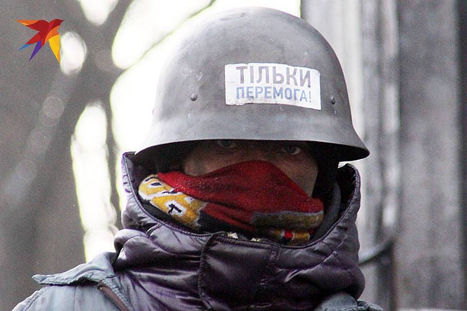Боец "евромайдана", февраль 2014 года. Фото: Александр КОЦ
