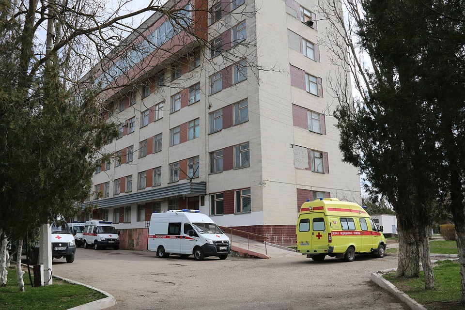 Пострадавшую доставили в местную больницу. Фото: Галина КОВАЛЕНКО