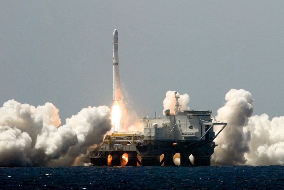 Плавучий космодром "Морской старт". Фото: s7space.ru