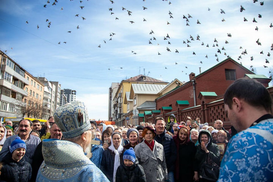 Иерарх обратился к верующим с Архипастырским словом Фото: Красноярская епархия