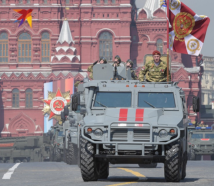 Автомобиль "Тигр" войск Росгвардии. Фото: Михаил ФРОЛОВ