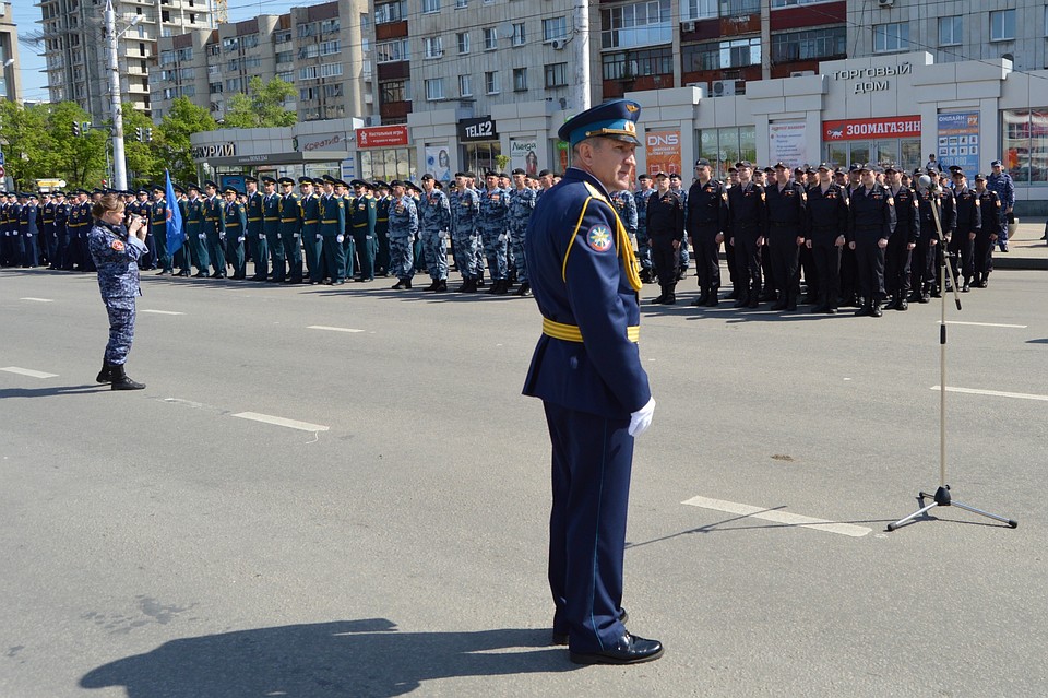 Репетиция Парада Победы в Липецке Фото: Лия МУРАДЬЯН