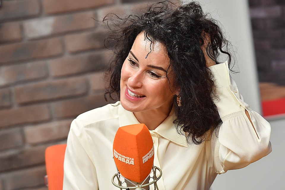 Тина Канделаки: "Вы хотите, чтобы я стала президентом Грузии?". Фото: Иван МАКЕЕВ
