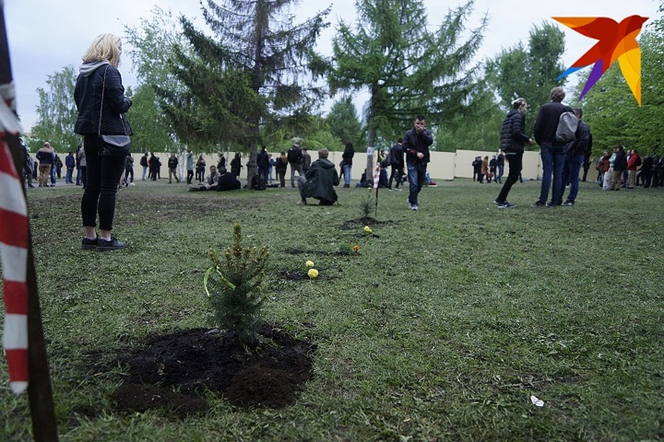 Сквер вытоптали, но пока не застроили Фото: Алексей БУЛАТОВ