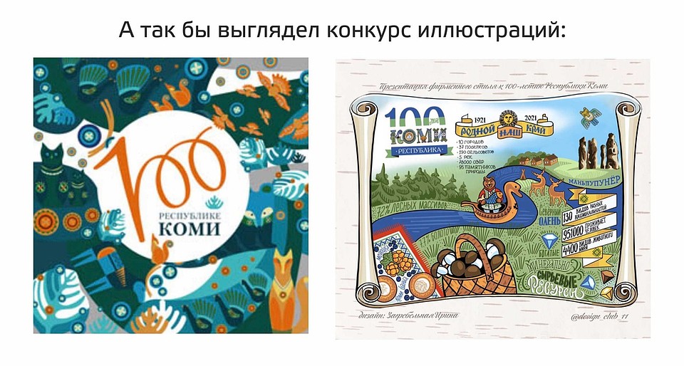 Если бы в конкурсе оценивались именно иллюстрации, то Ирина представила бы на голосование несколько другой вариант работы