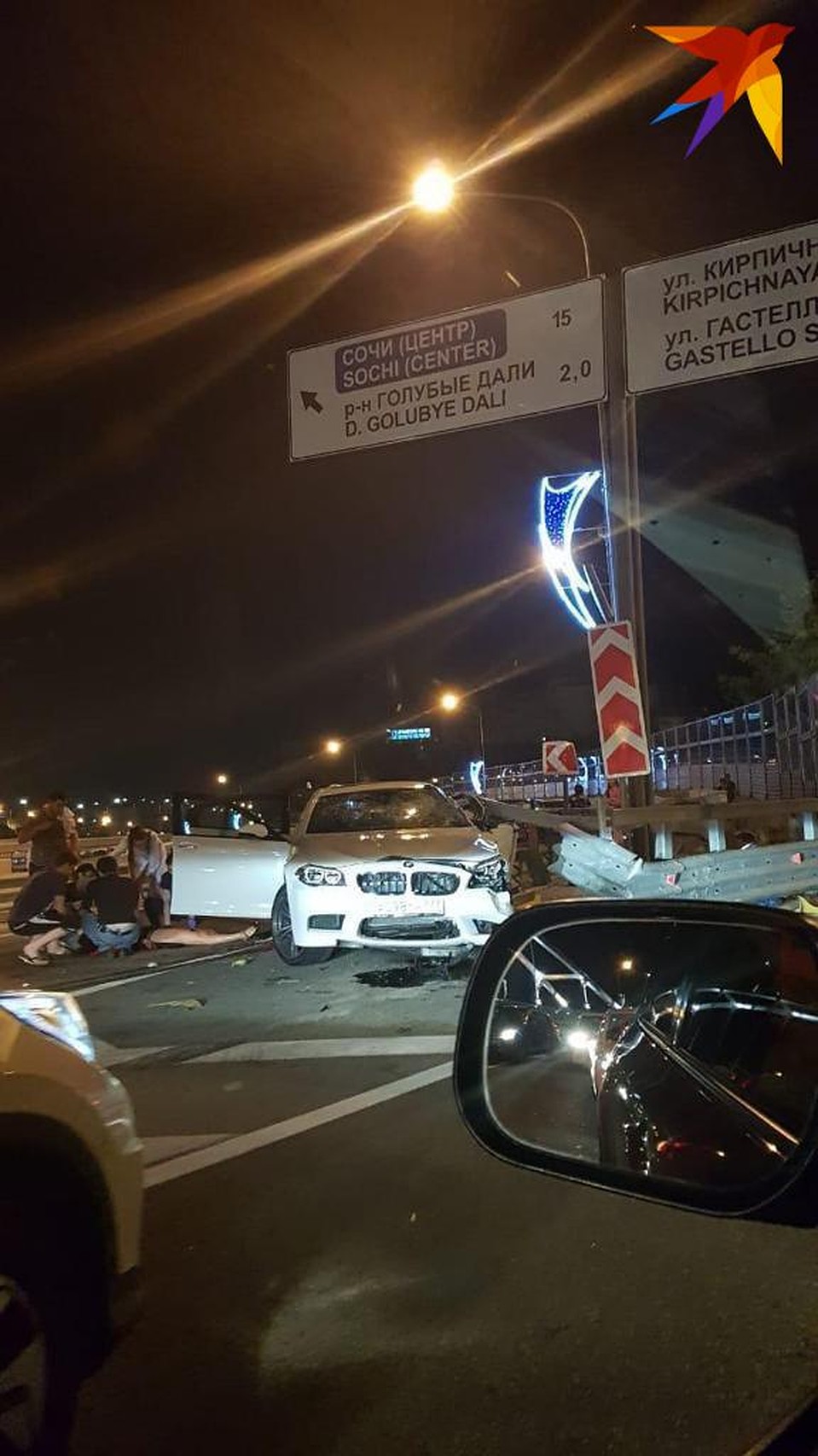 В страшной аварии погиб водитель и трое раненых