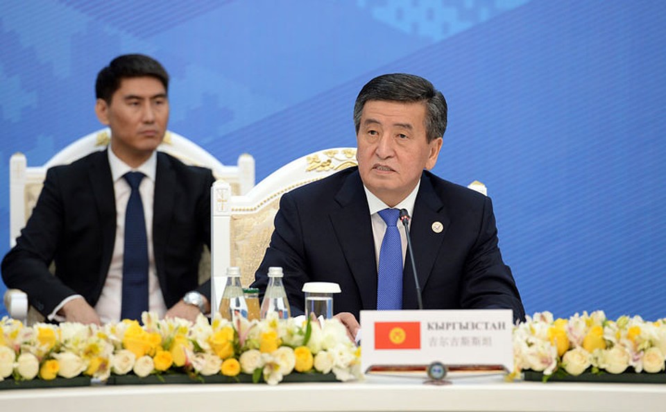 Президент Кыргызстана озвучил две главные угрозы. Фото: Султан ДОСАЛИЕВ