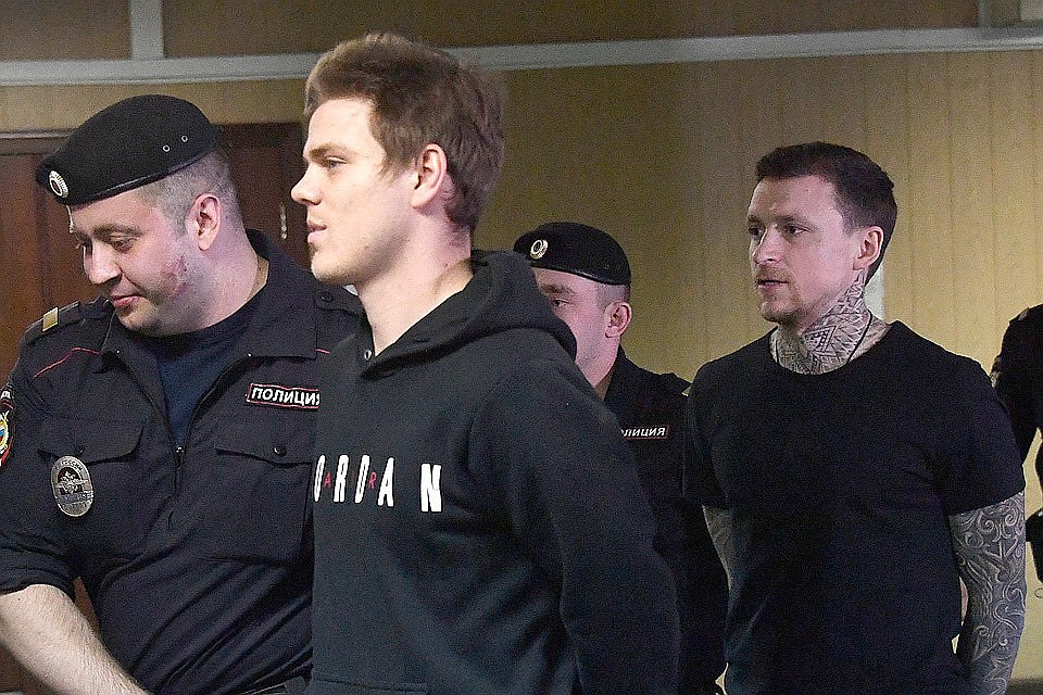 На прошлой неделе Мосгорсуд отклонил аппеляцию Кокорина и Мамаева Фото: Владимир ВЕЛЕНГУРИН