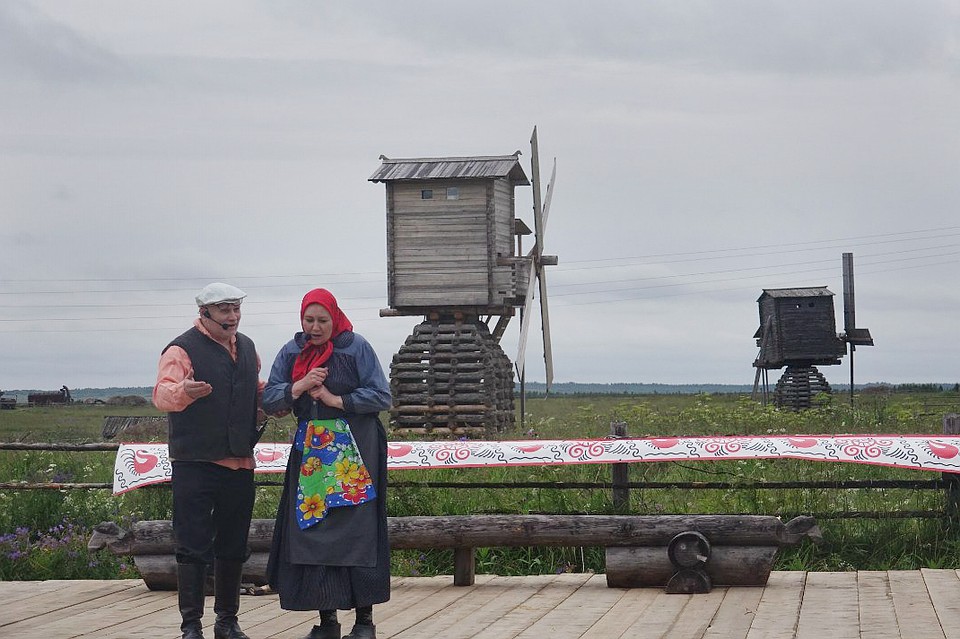 После восстановления мельниц, в Кимже прошел международный фестиваль Фото: личный архив Евдокии Репицкой