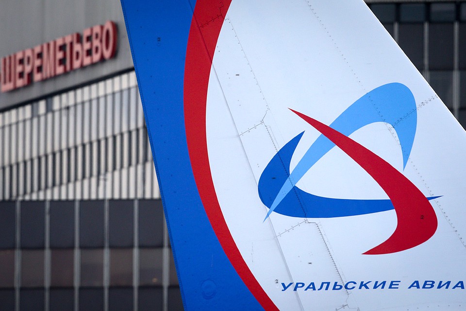 Лайнер авиакомпании "Уральские авиалинии" в Шереметьево. Фото: GLOBAL LOOK PRESS