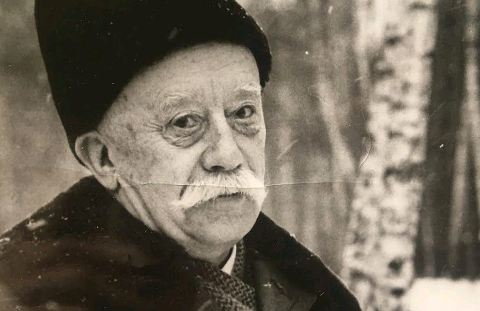Владимир Тимофеев в Тимирязевском лесу.