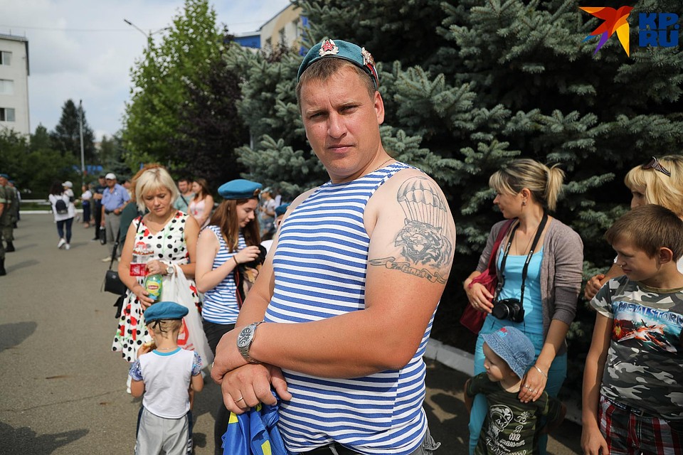 Не бывает бывших ВДВшников Фото: Дмитрий АХМАДУЛЛИН
