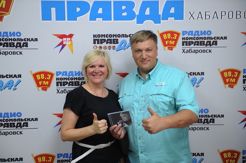 Ольга Никиточника презентовала на радио «Комсомольская правда» свой сольный альбом Фото: Ульяна КОСКИНА