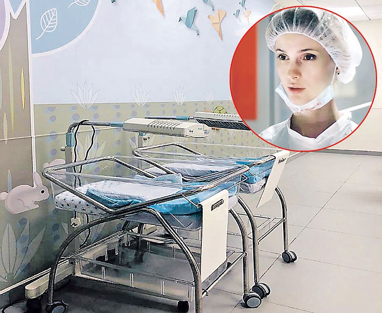 Светлана Иванова еще до родов побывала на экскурсии в детском отделении. Фото: facebook.com/lis.ichilov, Кадр из фильма
