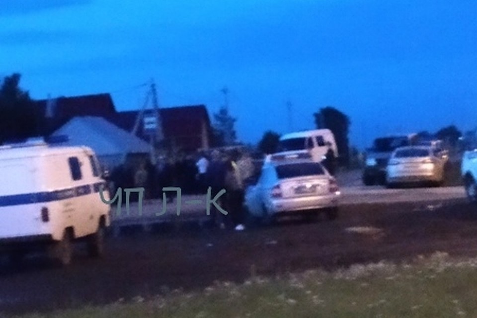 Уже задержан подозреваемый в нанесении ранений Фото: "ЧП Ленинск-Кузнецкий", vk.com