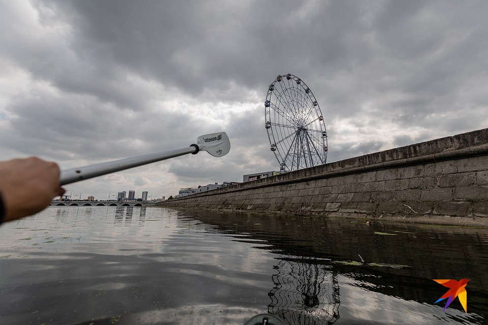 В этом месте глубина около полутора метров. Фото: Андрей АБРАМОВ