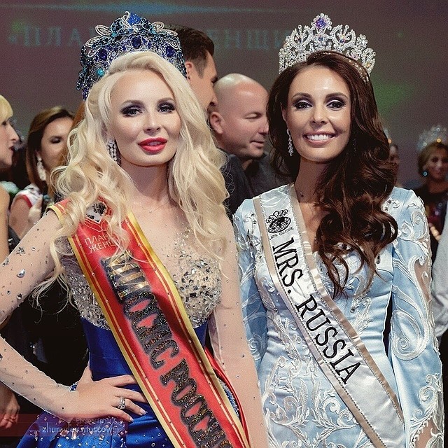 Две победительницы конкурса "Миссиис Россия - 2019" Екатерина Нишанова и Ксения Кривко Фото: krivko_ksenia / Instagram