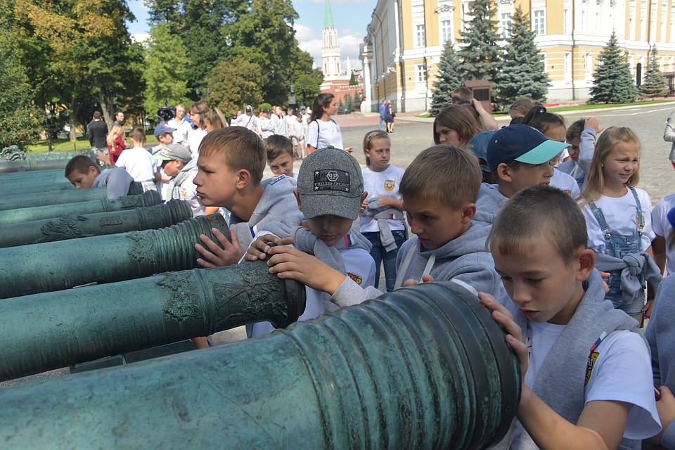 Большинство ребят раньше никогда не были ни в Туле, ни в Москве Фото: Владимир ВЕЛЕНГУРИН