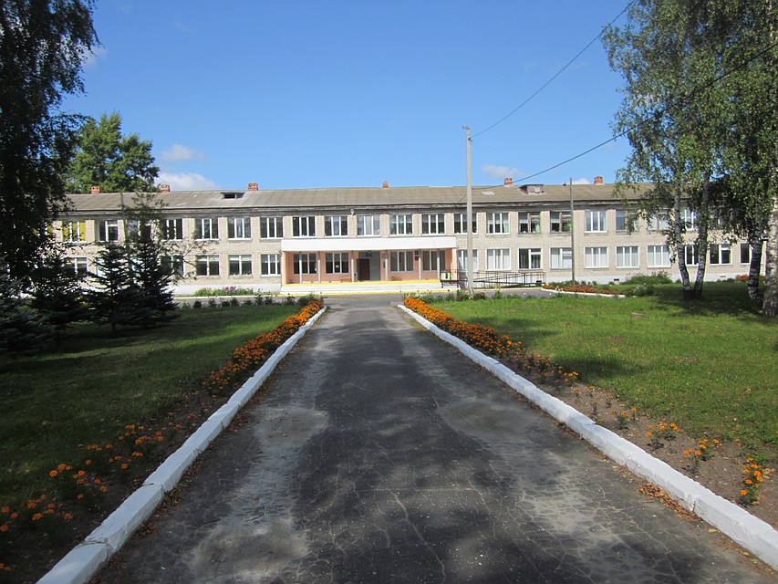 Сельская школа в Муромцево в Судогодском районе Фото: Елена Масленникова