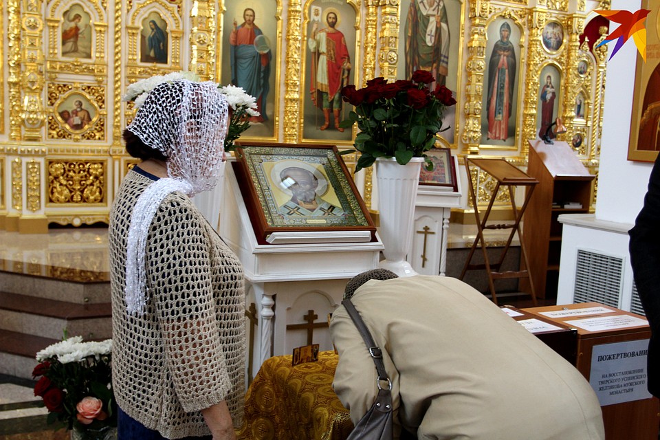 Мощи Николая Чудотворца будут в Твери до 15 сентября Фото: Ирина ТАРАСОВА