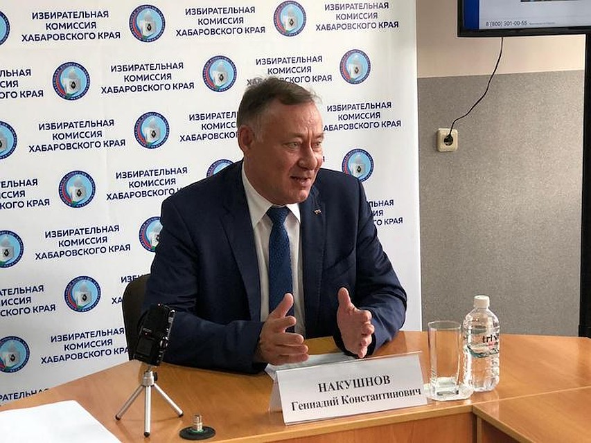 Избирком сообщил явку на выборах в Хабаровском крае по состоянию на полдень Фото: Владимир ЗЕНКОВ