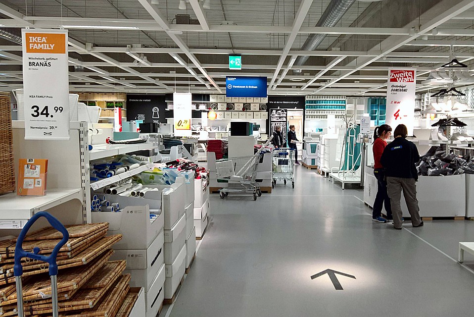 Высший пилотаж - магазины IKEA. Попав в него, вы выйдете на улицу, только обойдя в буквальном смысле все Фото: GLOBAL LOOK PRESS