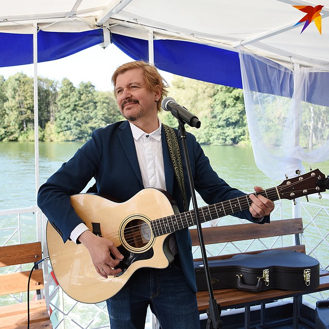 Вольский из новых песен спел "Воблакі і вецер" с альбома "Гравітацыя" 2019 года. Фото: Татьяна МАТУСЕВИЧ