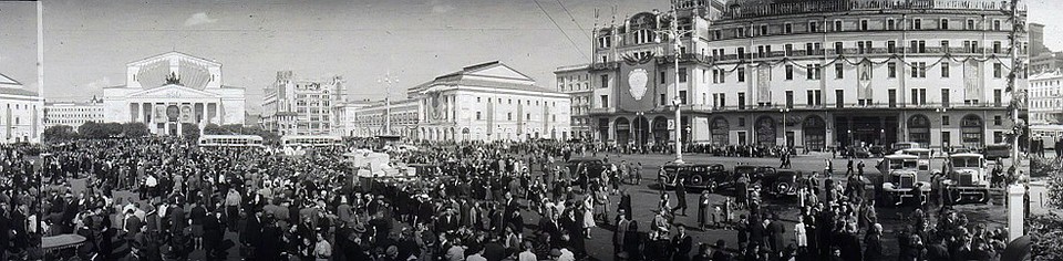 Большой театр в год празднования 175- летия, 1951 год.