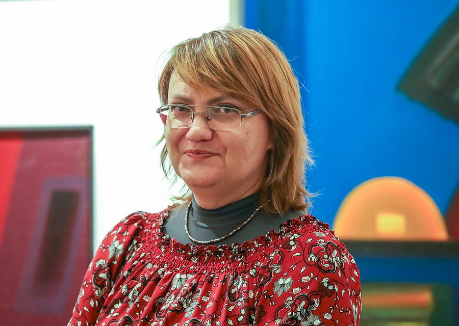 Заведующая отделом современного белорусского искусства Национального художественного музея Республики Беларусь Ольга Архипова.