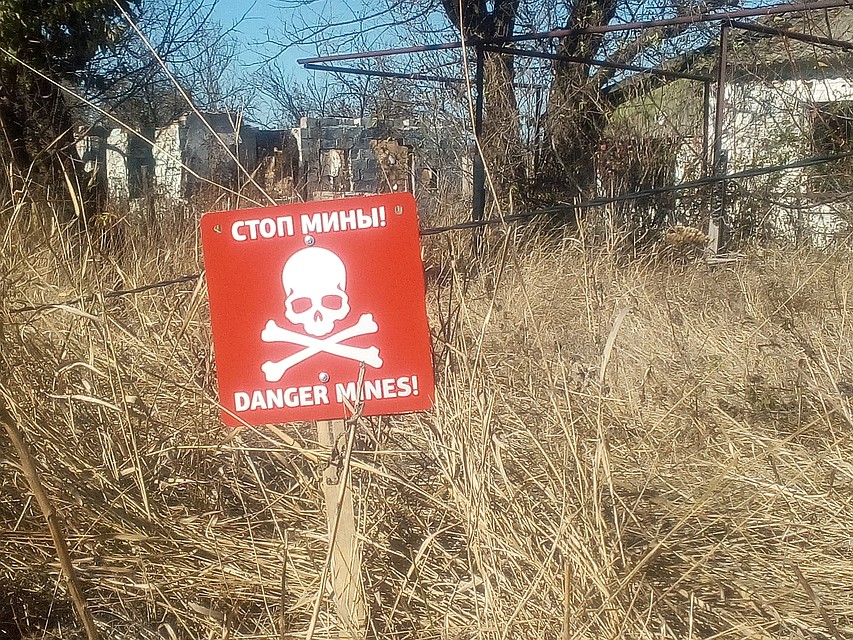 Дорога через линию фронта Фото: Роман ПОБЕРЕЖНЮК