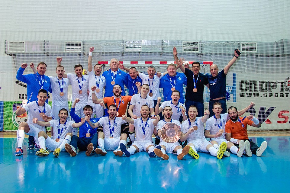 В первом же сезоне «Динамо Самара» взяло бронзовые медали чемпионата России. Фото: МФК «Динамо Самара».