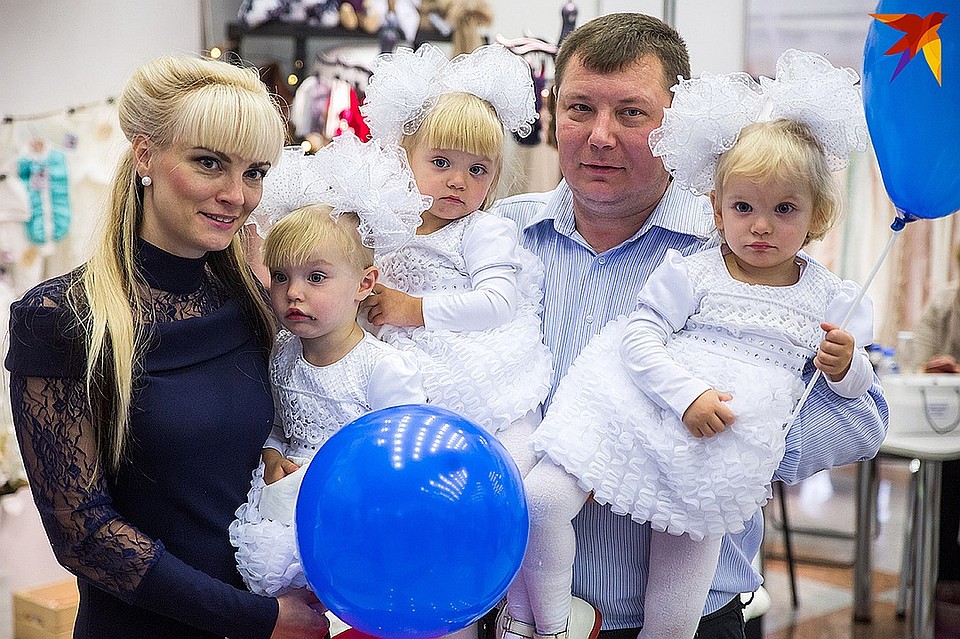 Семья Хадоркиных в прошлом году. Фото: Павел МАРТИНЧИК