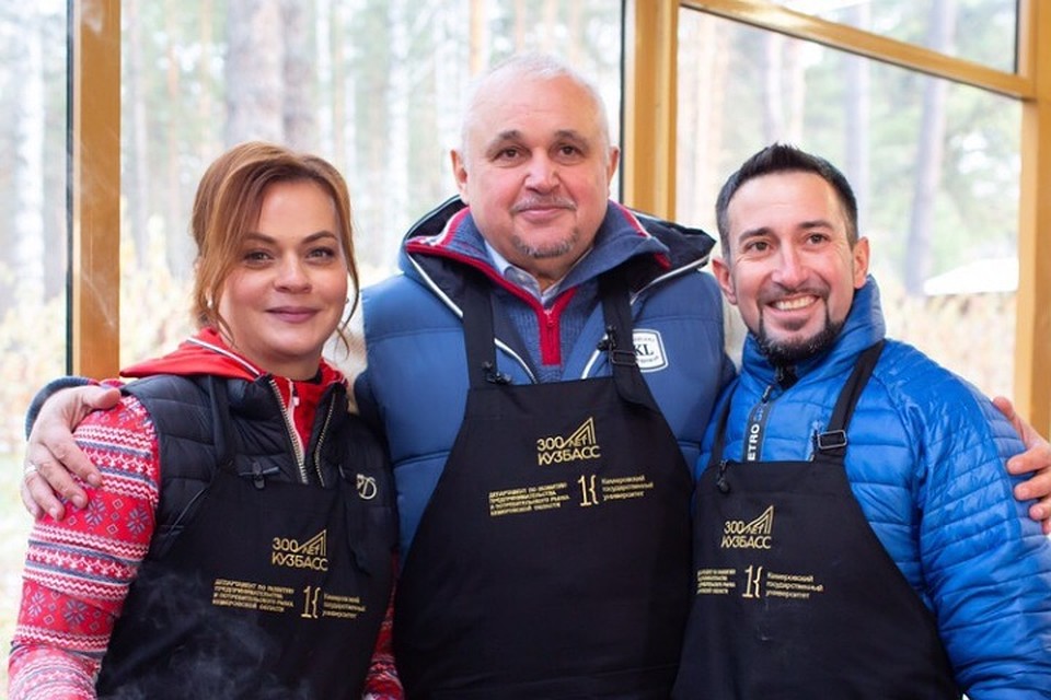 Первый выпуск кулинарного шоу зрители увидят в ноябре.ФОТО: Сергей Цивилев/ vk.com