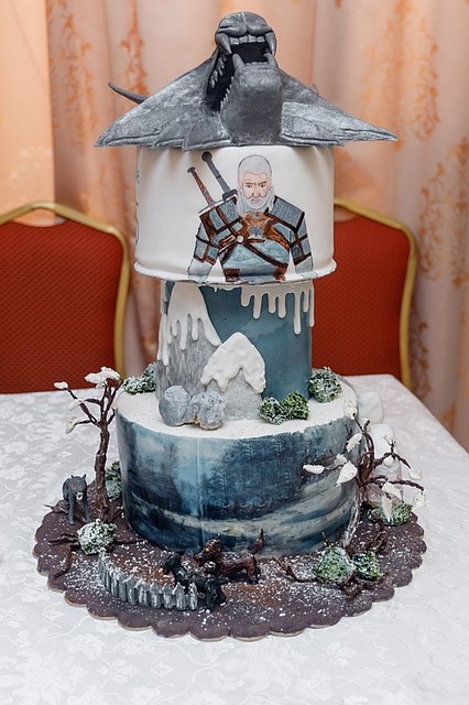 Обратите внимание - в основании самая настоящая картина. Фото: International Pastry Cup