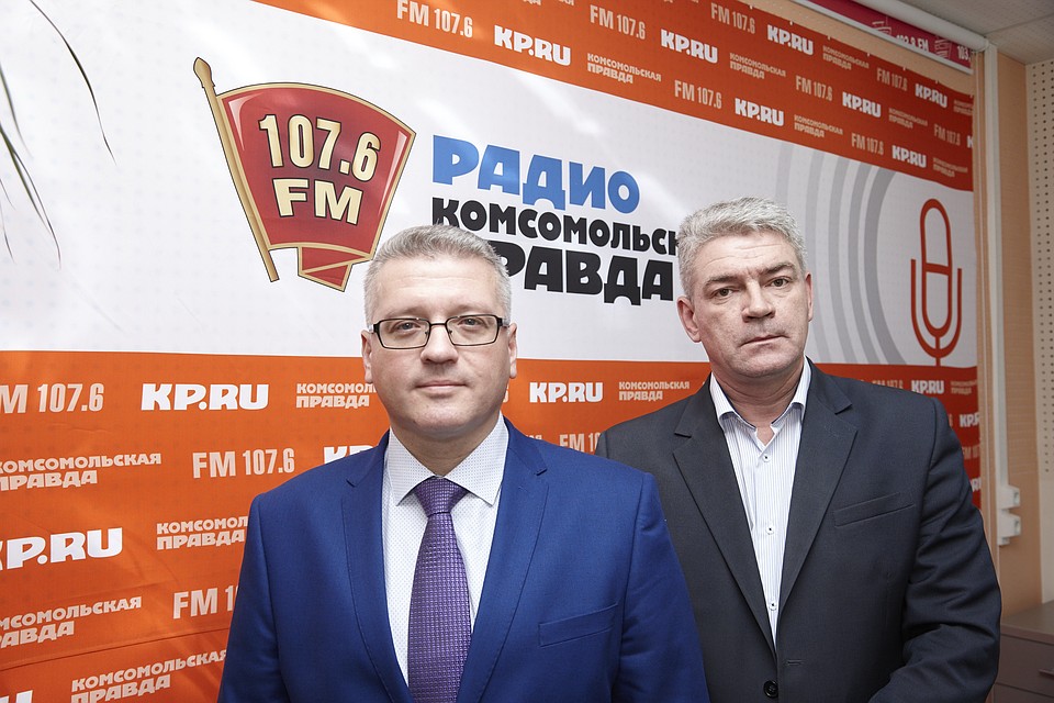 25 октября гостем радио «Комсомольская правда» - Ижевск» стал председатель Совета директоров АО «ИПОПАТ» Дмитрий Пивош и замдиректора по эксплуатации Алексей Пиянзин Фото: Архив «КП» в Ижевске