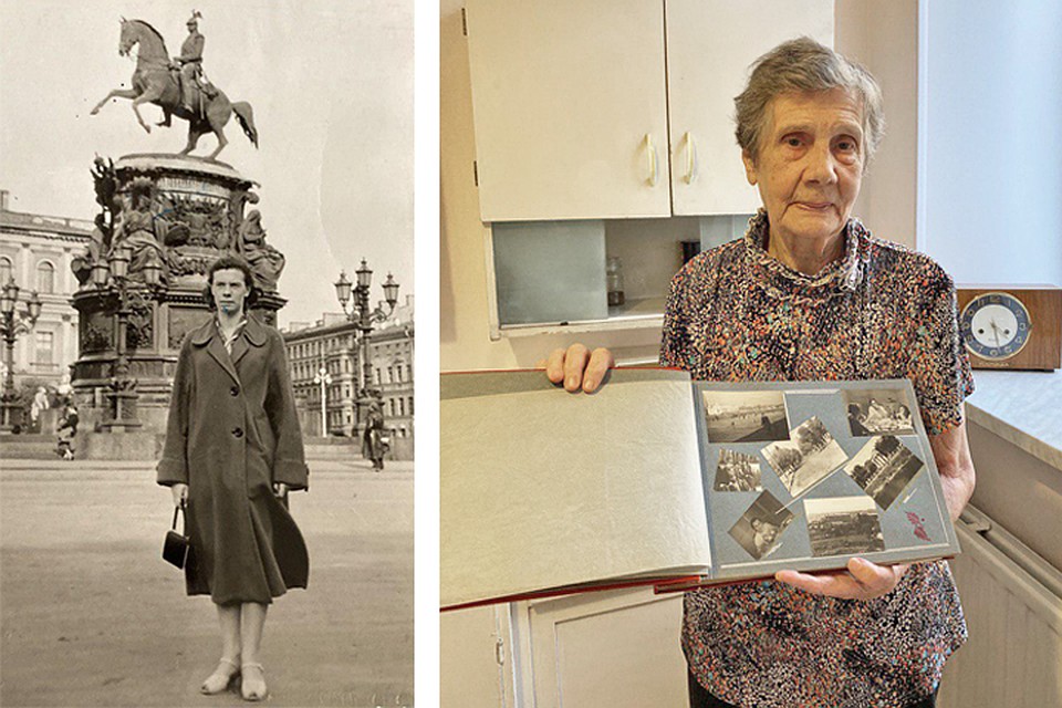 Карина Владимировна только в конце 80-х узнала, что является дальней родственницей того самого скульптора Клодта, который создал памятник Николаю I. Фото и пересъёмка Алёны Чичигиной.