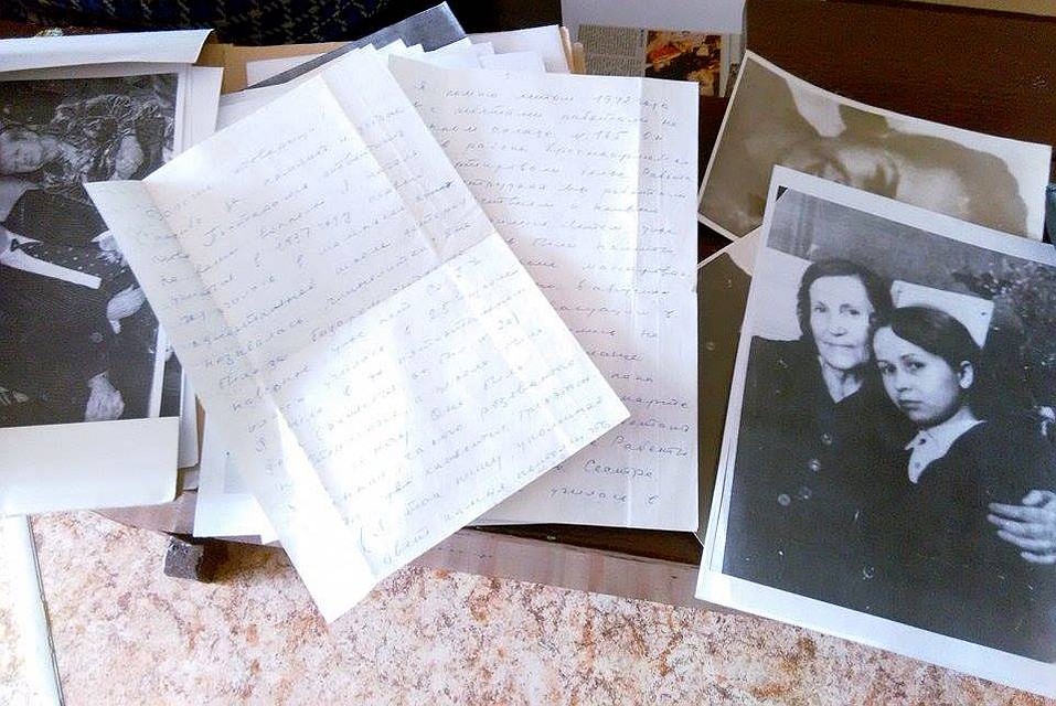 В школе, где училась Пахмутова хранят ее письмо о сталинградском детстве. Фото: Геннадий БИСЕНОВ