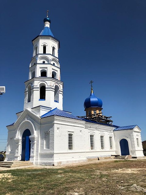 Храм Успения Пресвятой Богородицы хутора Курган Азовского района. Фото: hram-uspeniya.ru