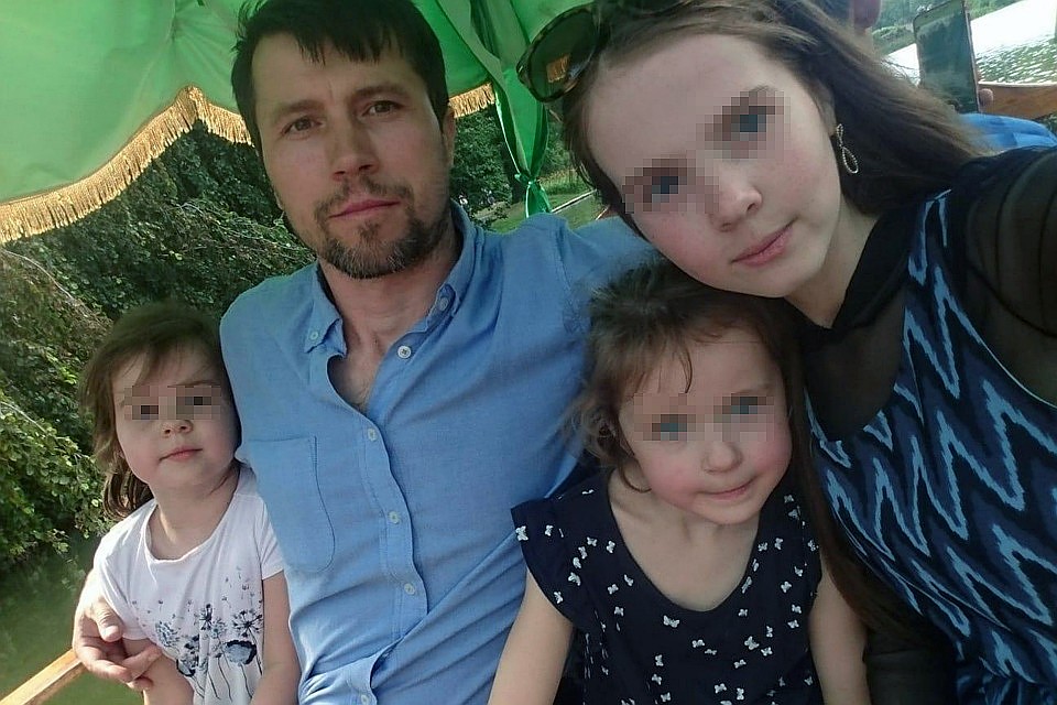 Денис Лисов с детьми Фото: Личный Архив