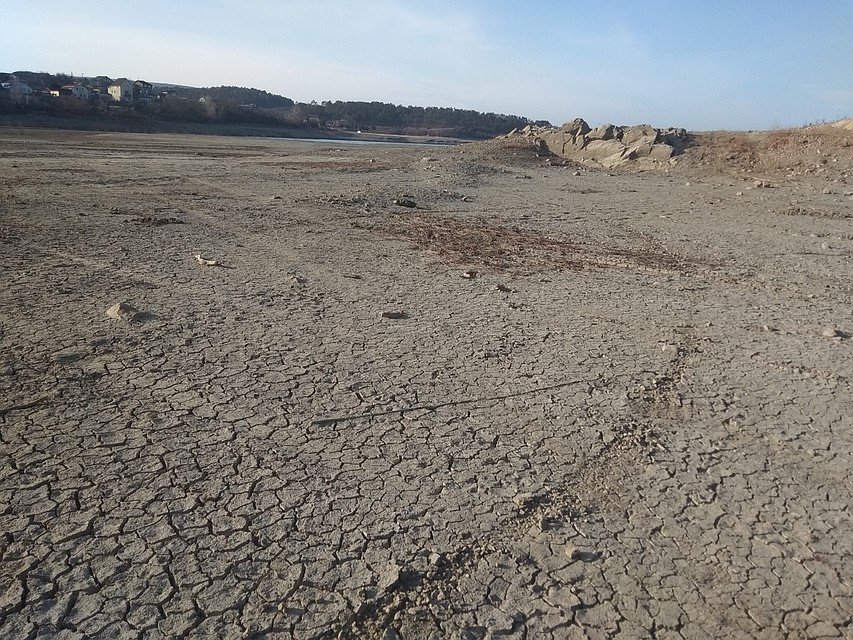 Здесь была вода Фото: Анастасия ЖУКОВА