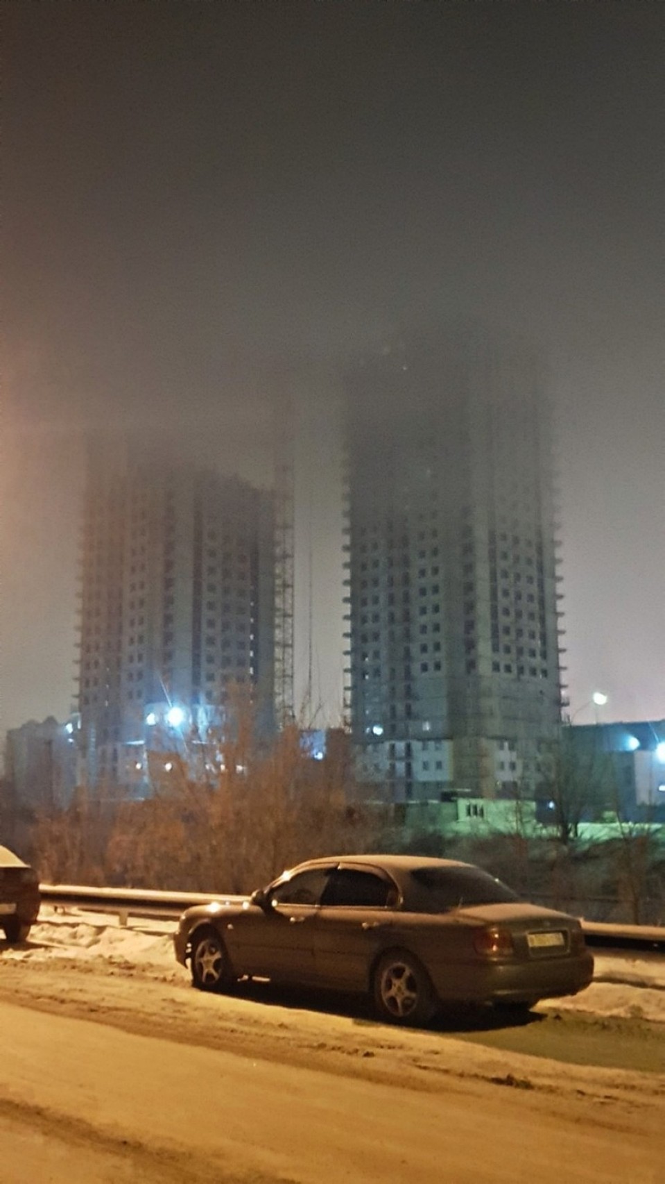 В Новокузнецке - тоже жутковато. ФОТО: Вова Гридасов.