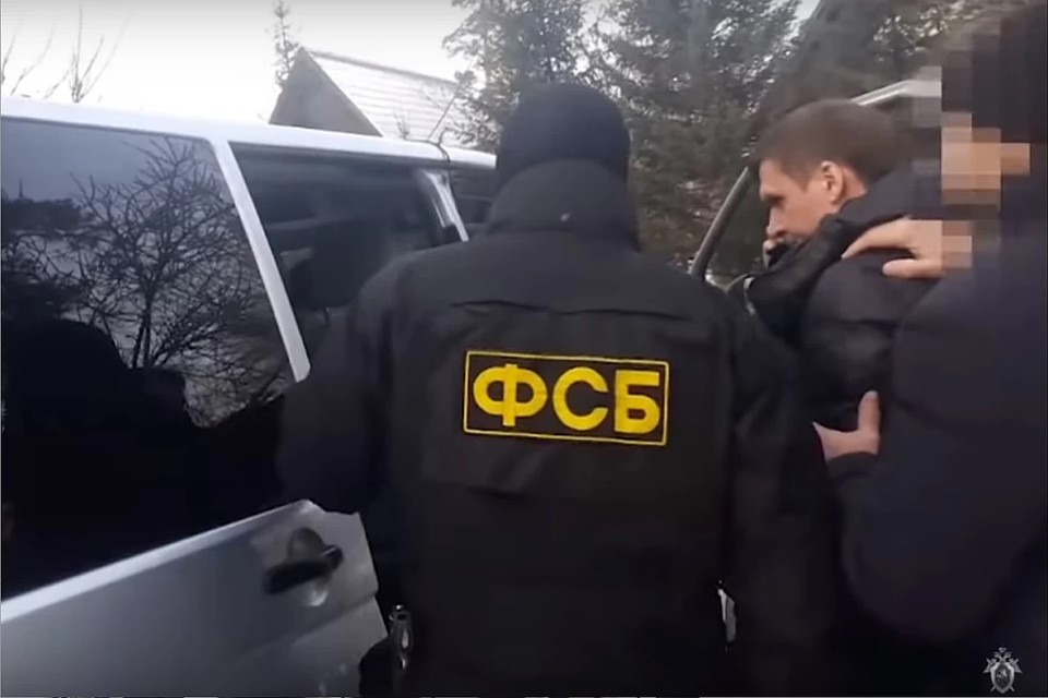 Задержание Надвоцкого. Фото: скрин из видео УФСБ по Алтайскому краю