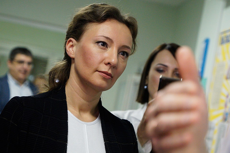 Уполномоченный при Президенте Российской Федерации по правам ребенка Анна Кузнецова. Фото: Алексей БУЛАТОВ