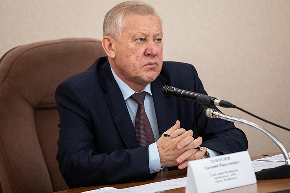 Евгений Тефтелев возглавлял администрацию Челябинска четыре года. Фото: Андрей АБРАМОВ